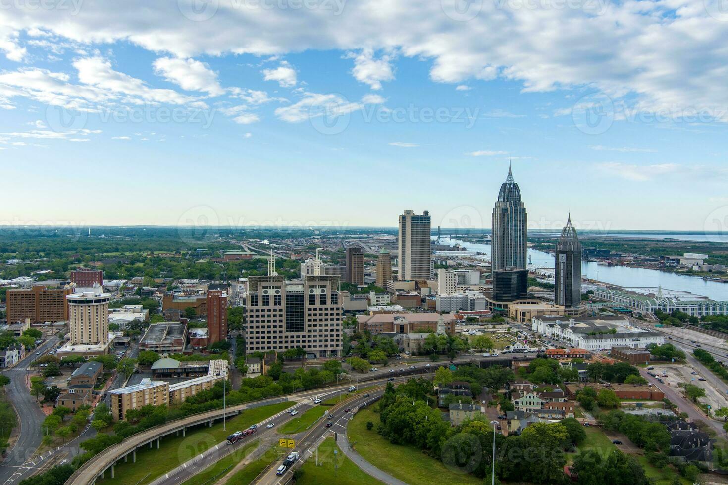 downtown mobiel, Alabama foto