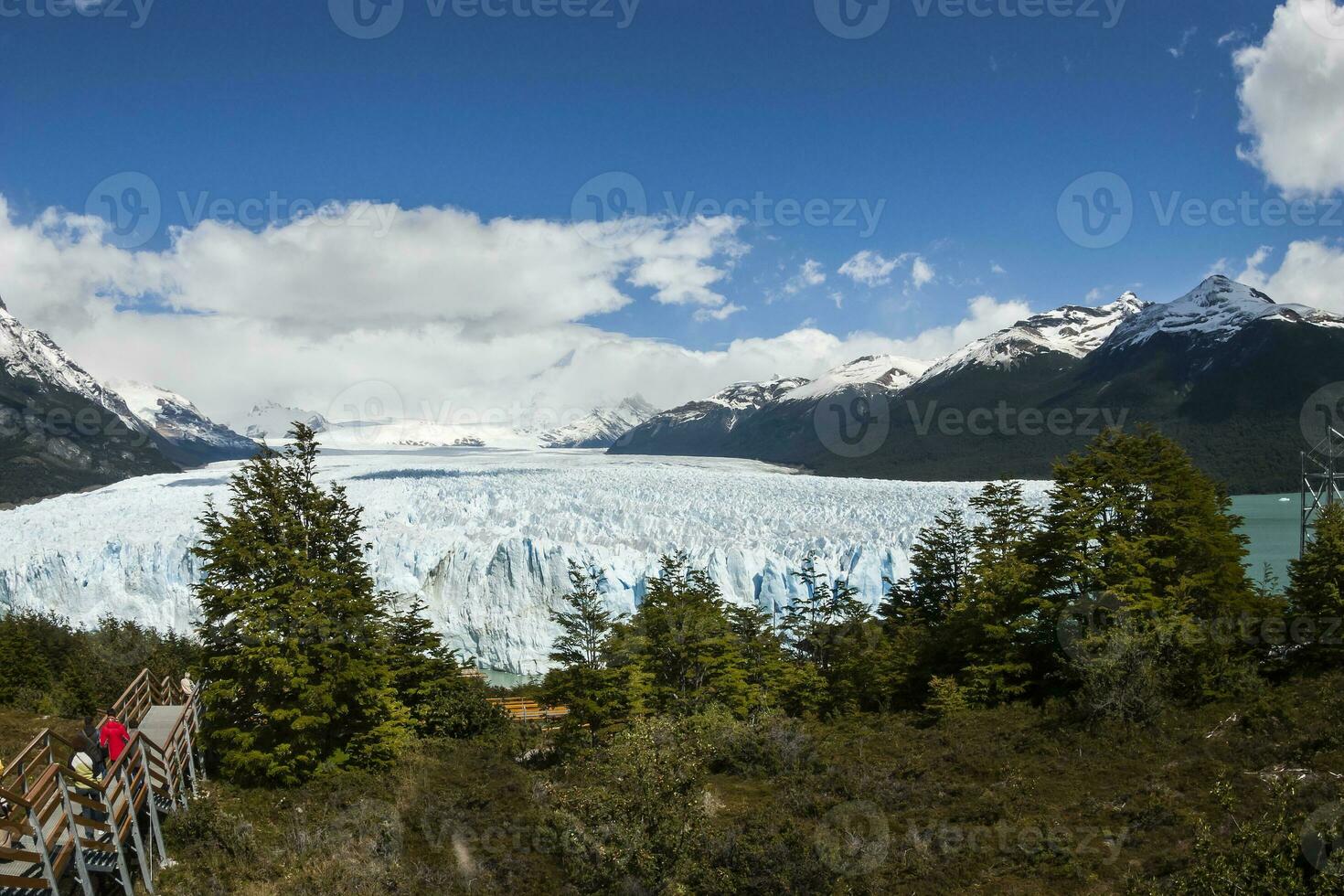 perito meerno gletsjer landschap, de kerstman cruz provincie,patagonië, Argentinië. foto