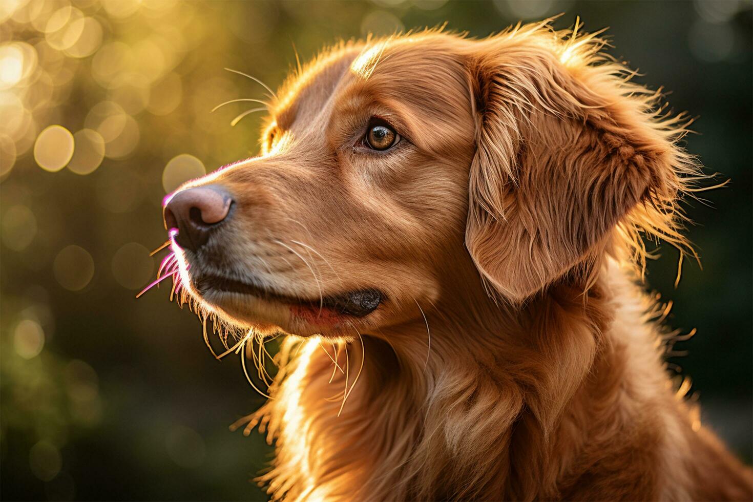 Internationale honden dag , focus Aan dieren ingewikkeld details ai gegenereerd foto