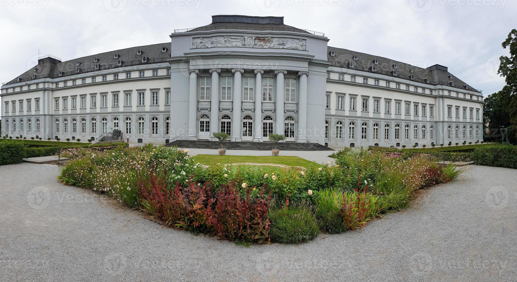 het kiespaleis in koblenz, duitsland foto