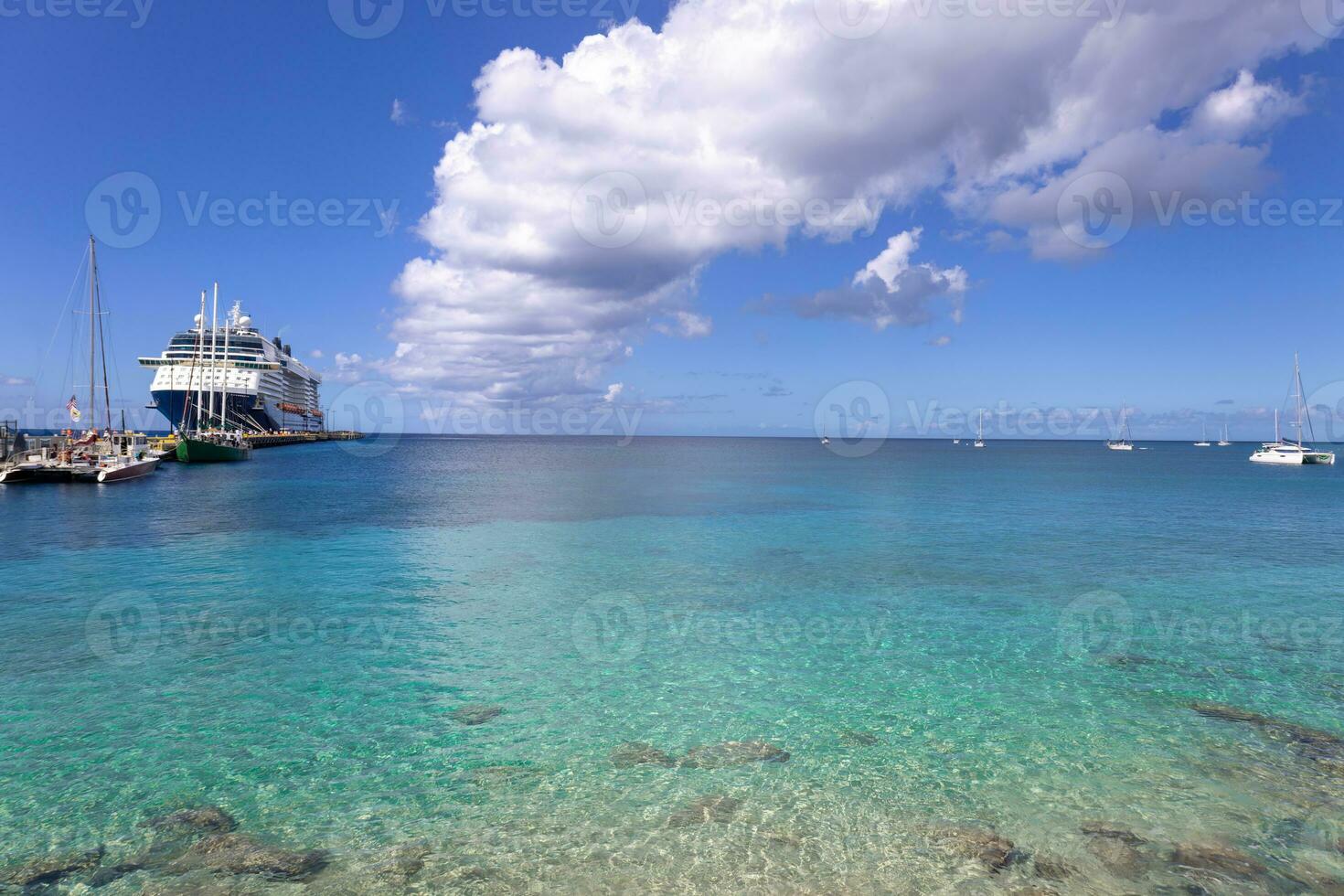 reis schip Aan heilige kruiswoordraadsel frederiksted ons maagd eilanden Aan caraïben vakantie foto