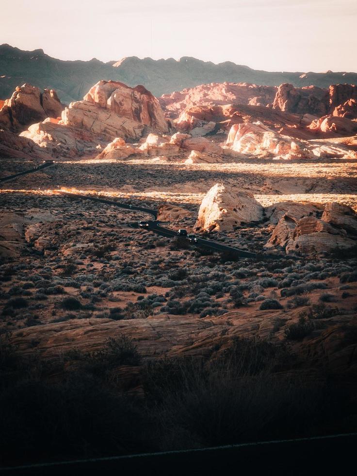 Valley of Fire in Nevada, Verenigde Staten foto