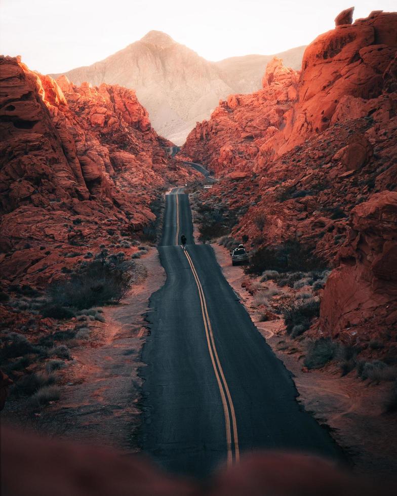Valley of Fire in Nevada, Verenigde Staten foto