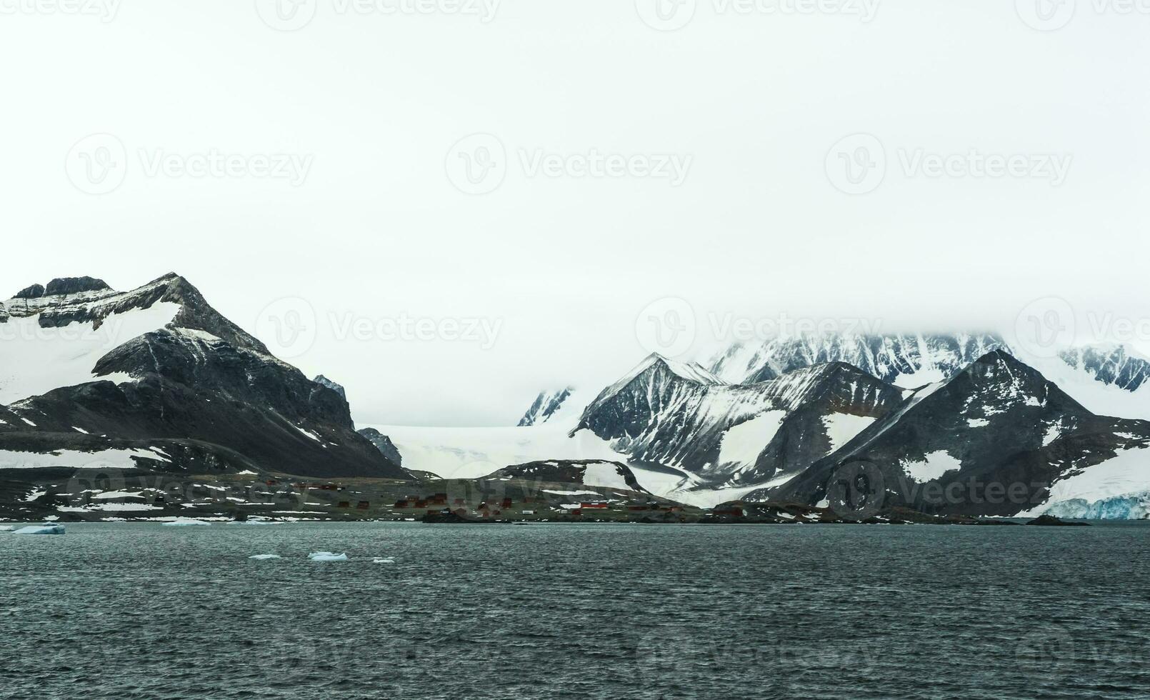 wetenschappelijk basis in antarctica foto