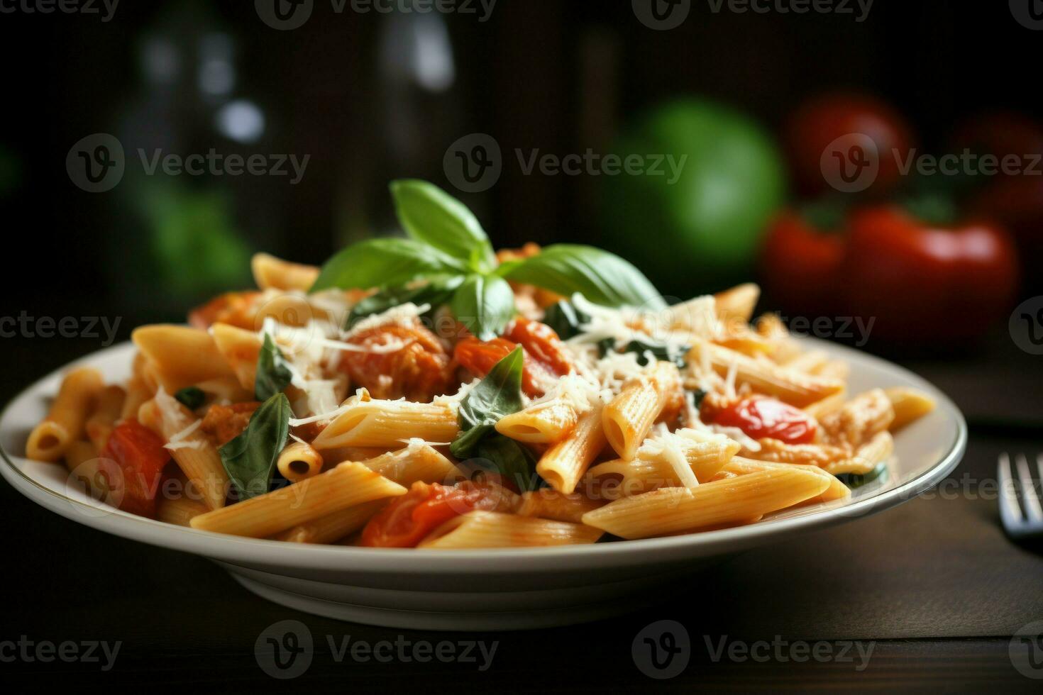 Italiaans pasta. genereren ai foto