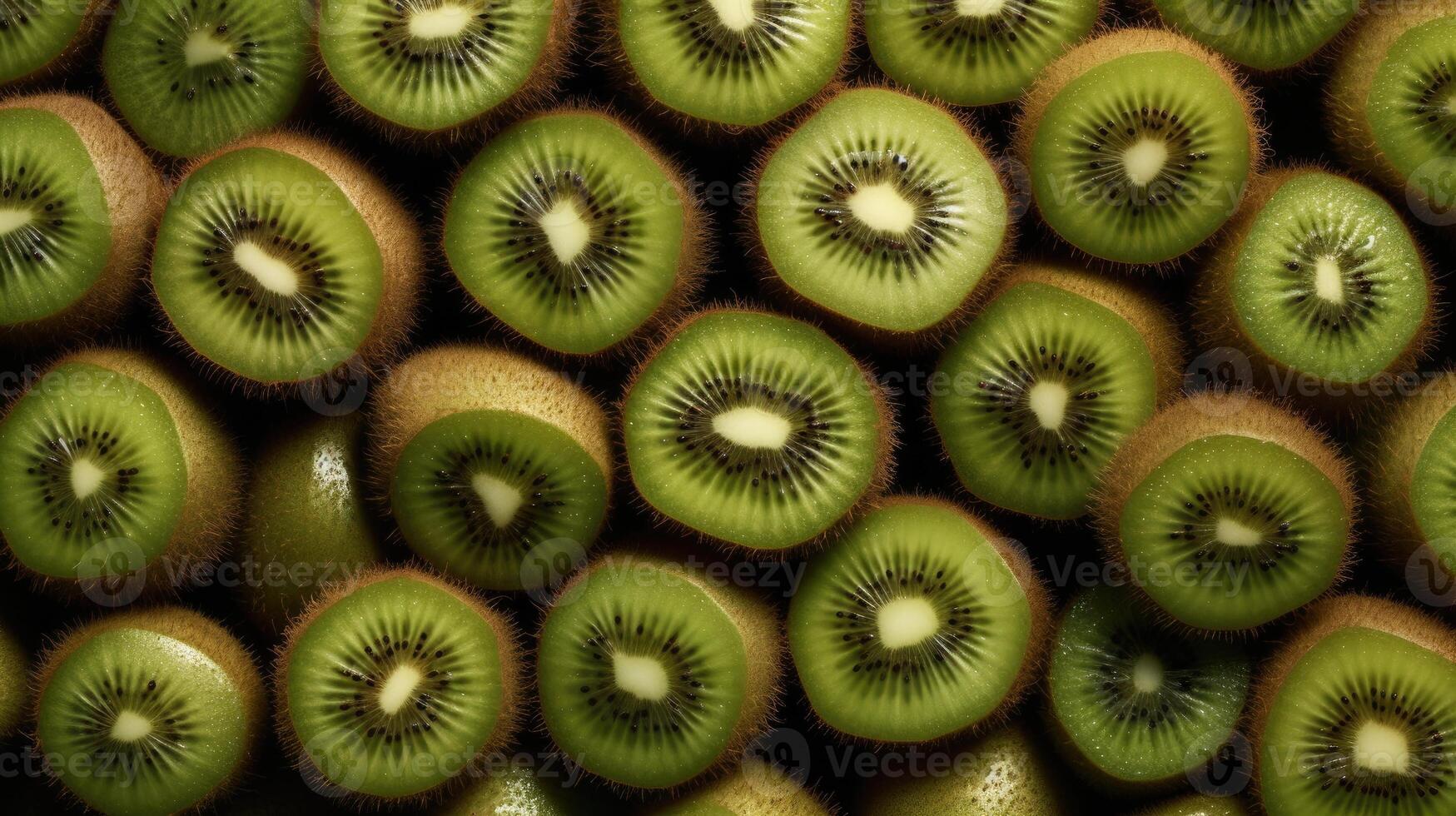 kiwi fruit achtergrond ai gegenereerd foto