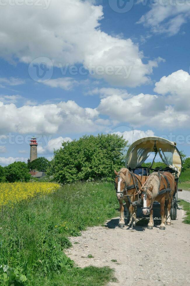 kap Arkona Aan ruegen, baltisch zee, Mecklenburg-Vorpommern, Duitsland foto