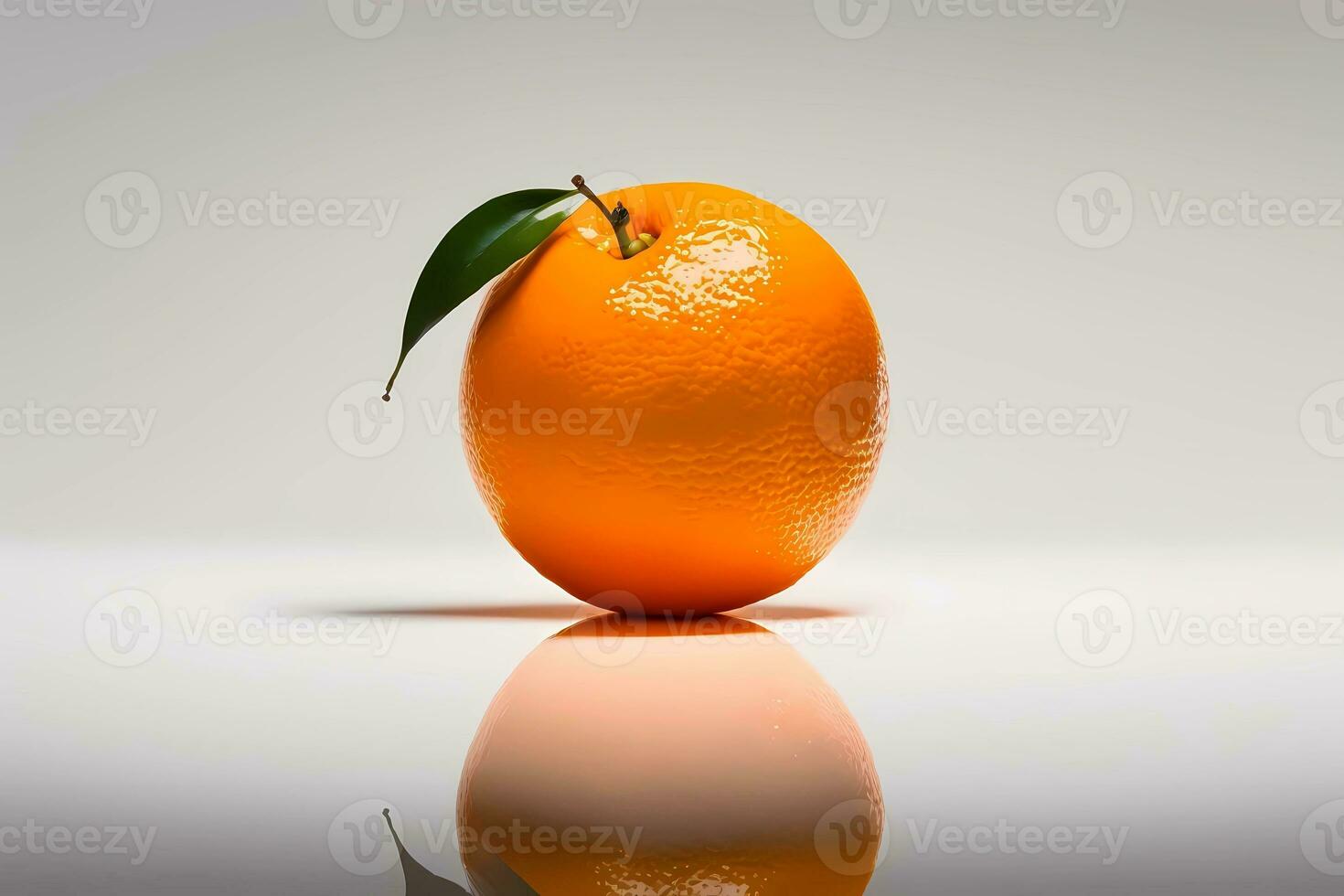 oranje geïsoleerd op een witte achtergrond. foto
