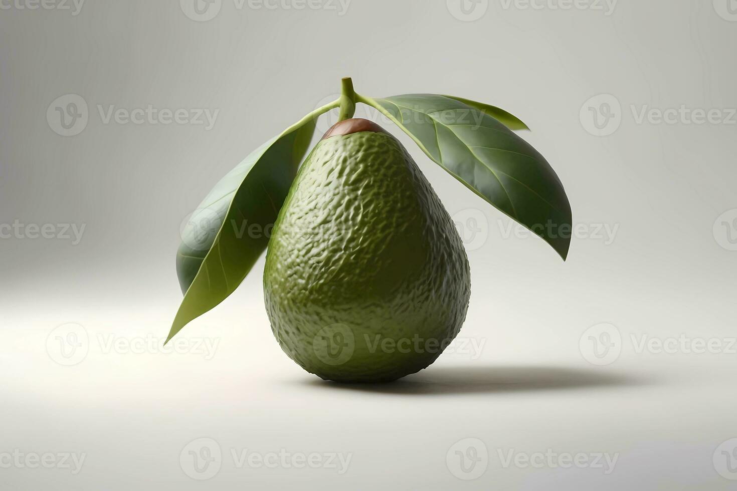 avocado geïsoleerd Aan wit achtergrond. foto