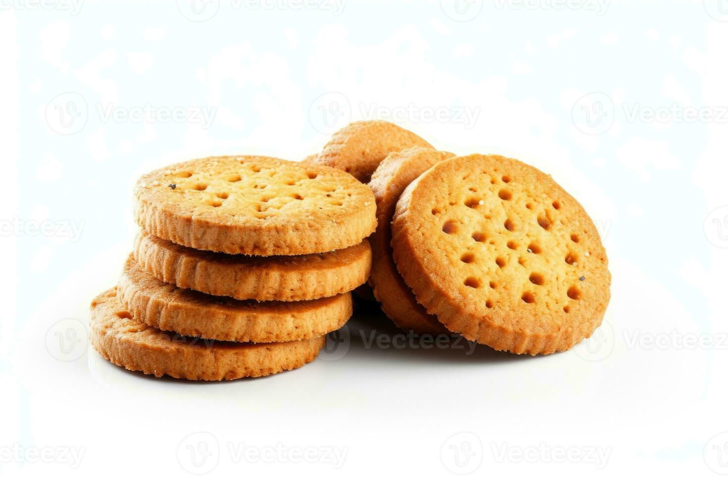 voorraad foto van biscuit rollen voedsel fotografie studio ai gegenereerd