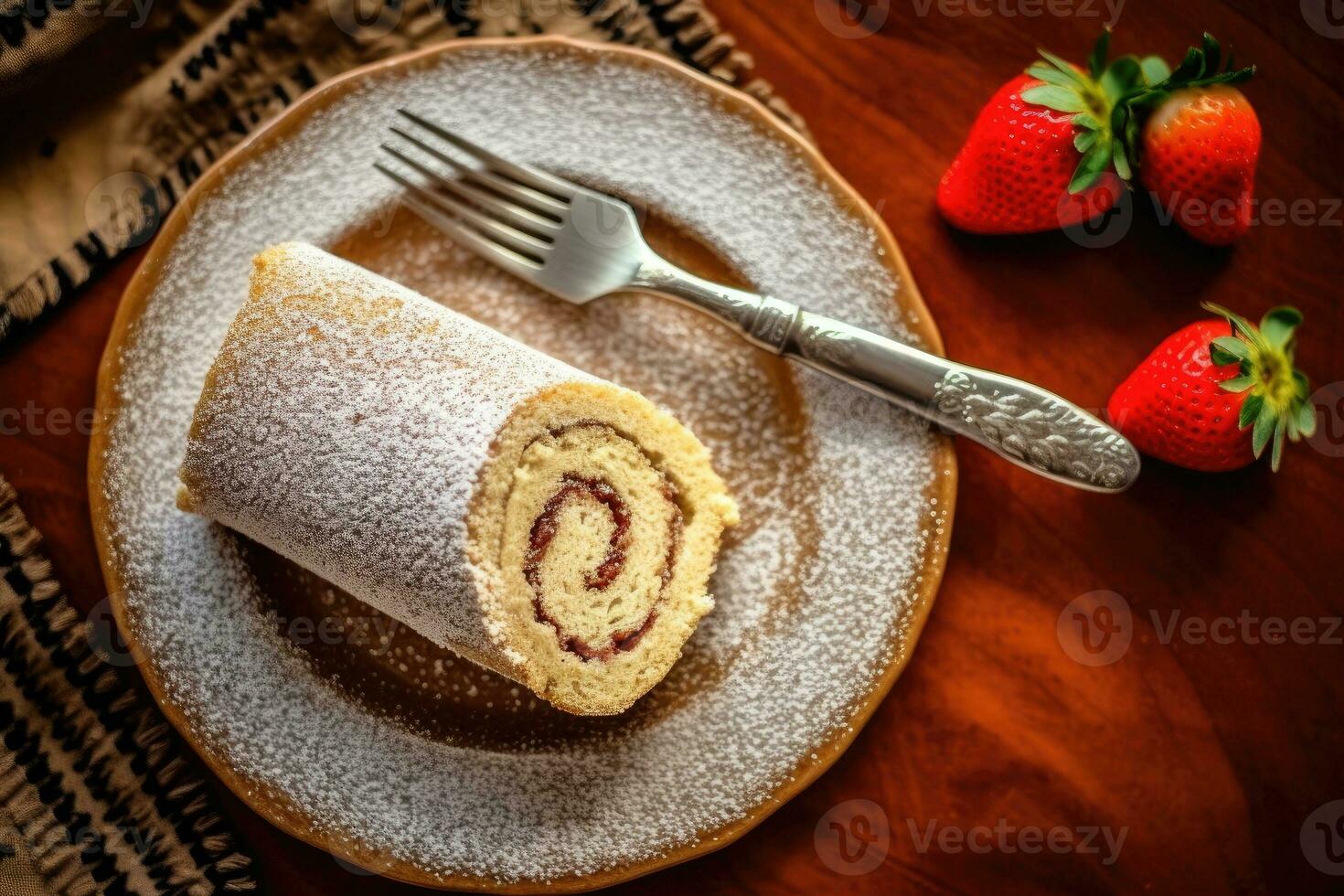 voorraad foto van Zwitsers rollen in keuken tafel sommige plak ai gegenereerd