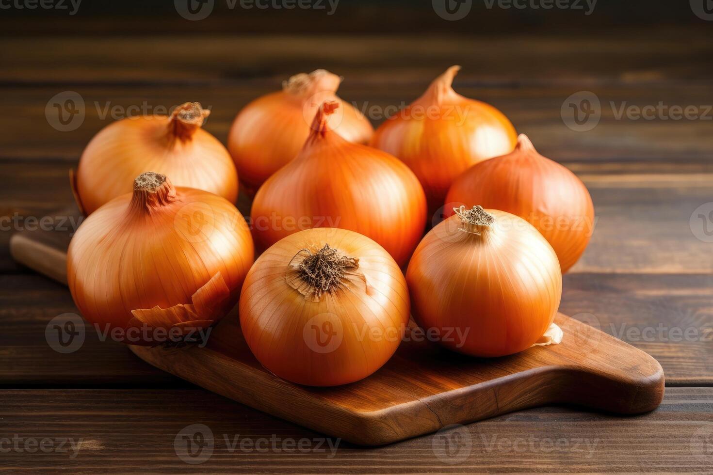 voorraad foto ui in keuken tafel vlak leggen ai gegenereerd