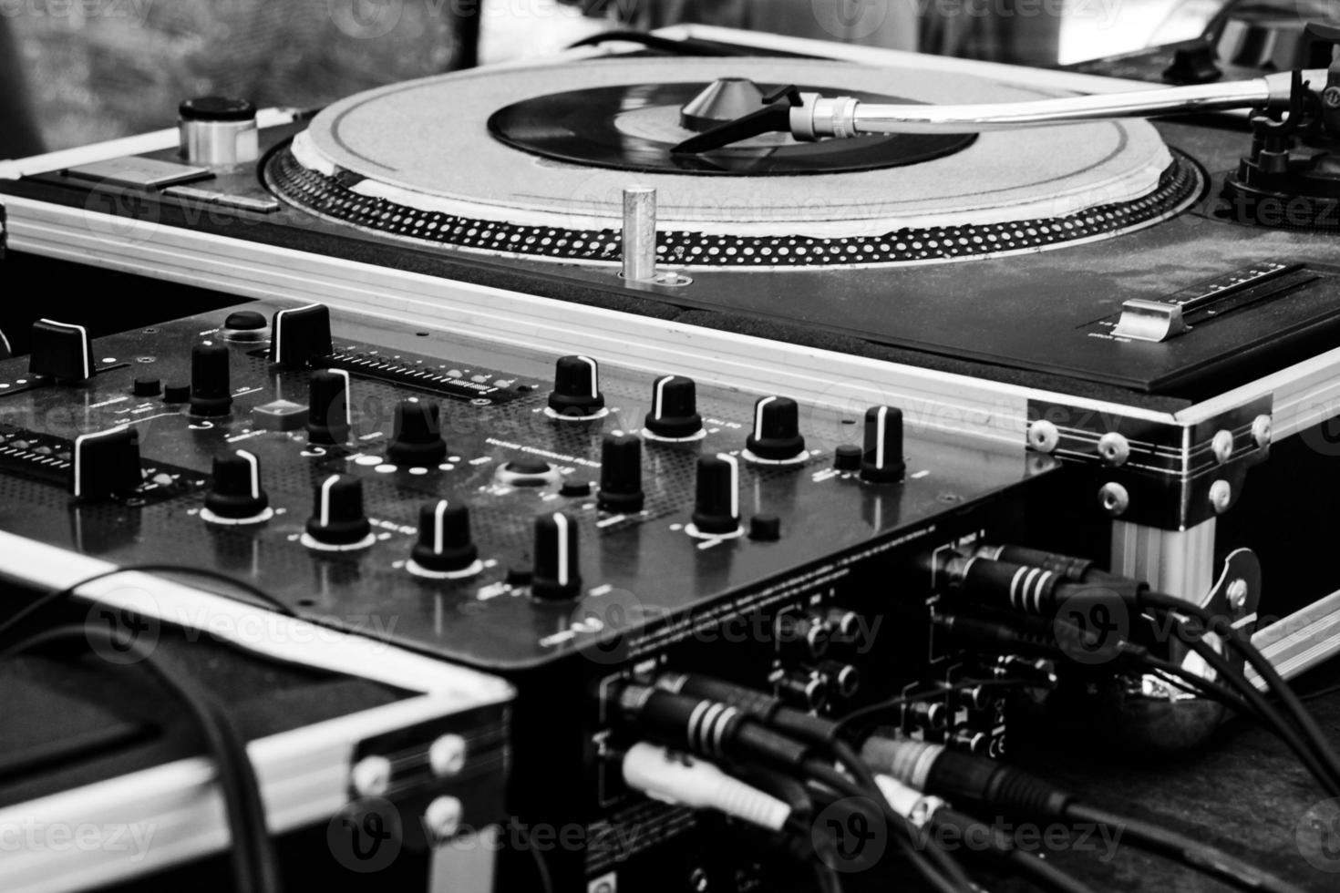 dj setup geluid muziek foto