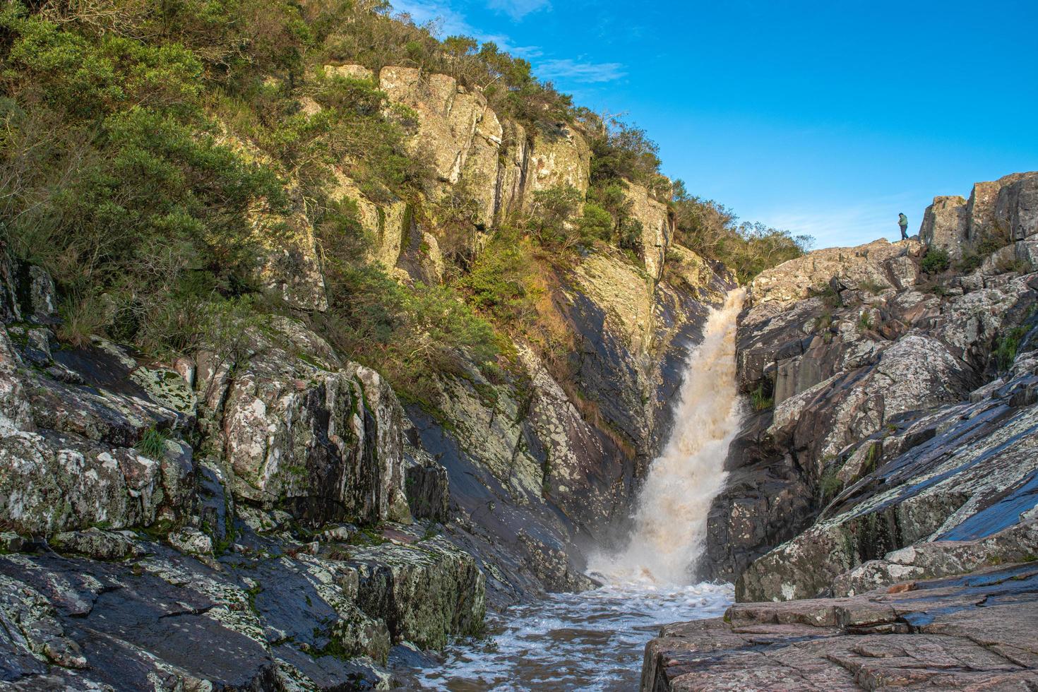 de penitente waterval foto