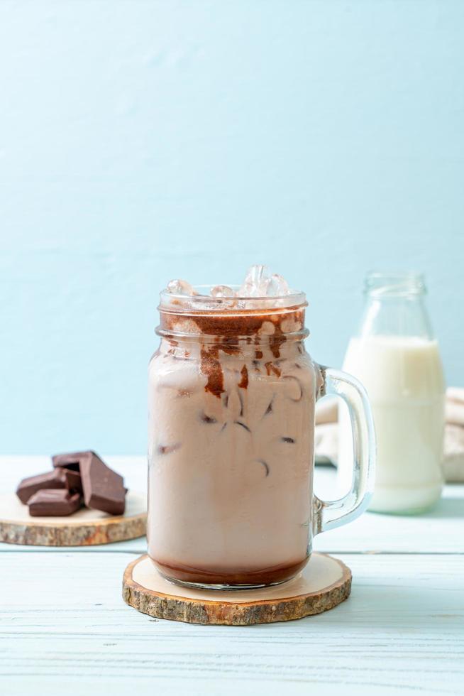 ijschocolade milkshake drankje foto