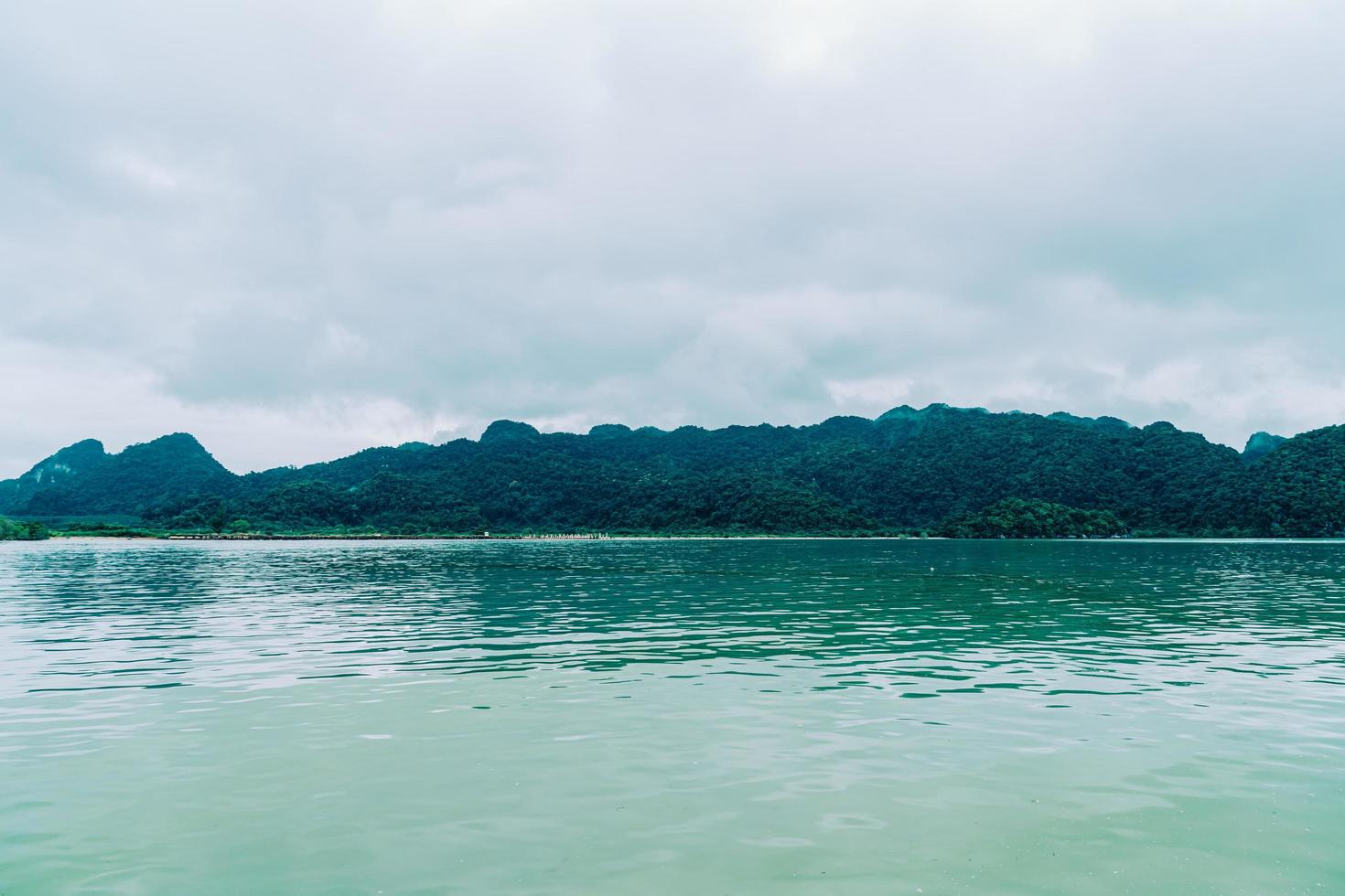 Talet Bay in Khanom, Nakhon Sri Thammarat, Thailand foto