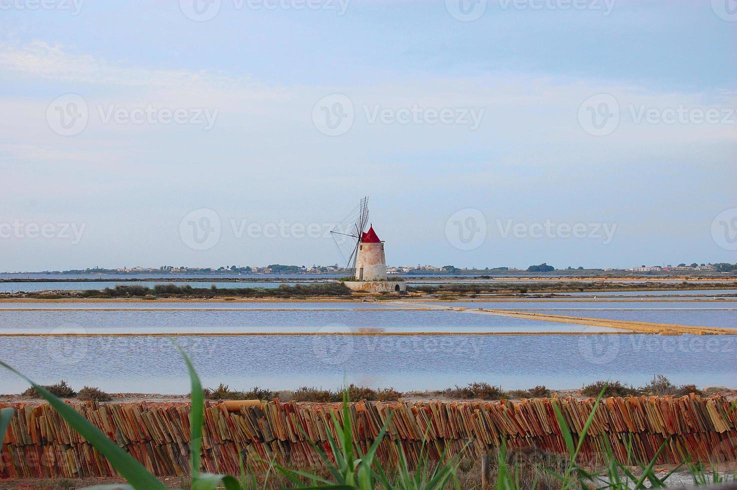 Siciliaans landschap van Zuid-Italië foto