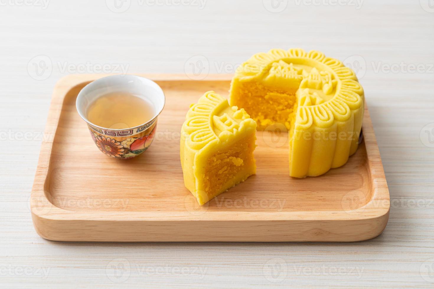 chinese moon cake vla smaak foto