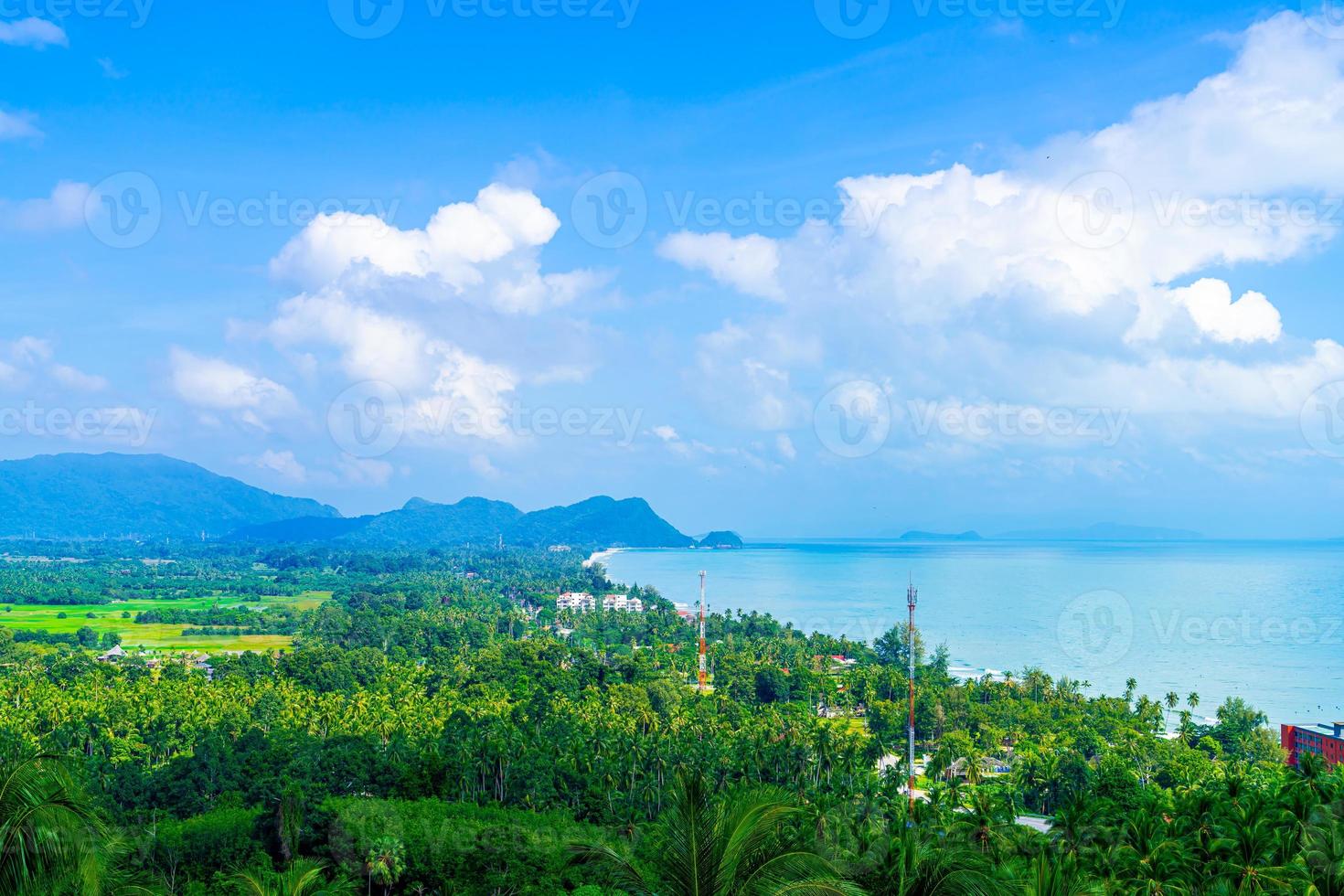 naern thae wada gezichtspunt in nakhon si thammarat, thailand foto