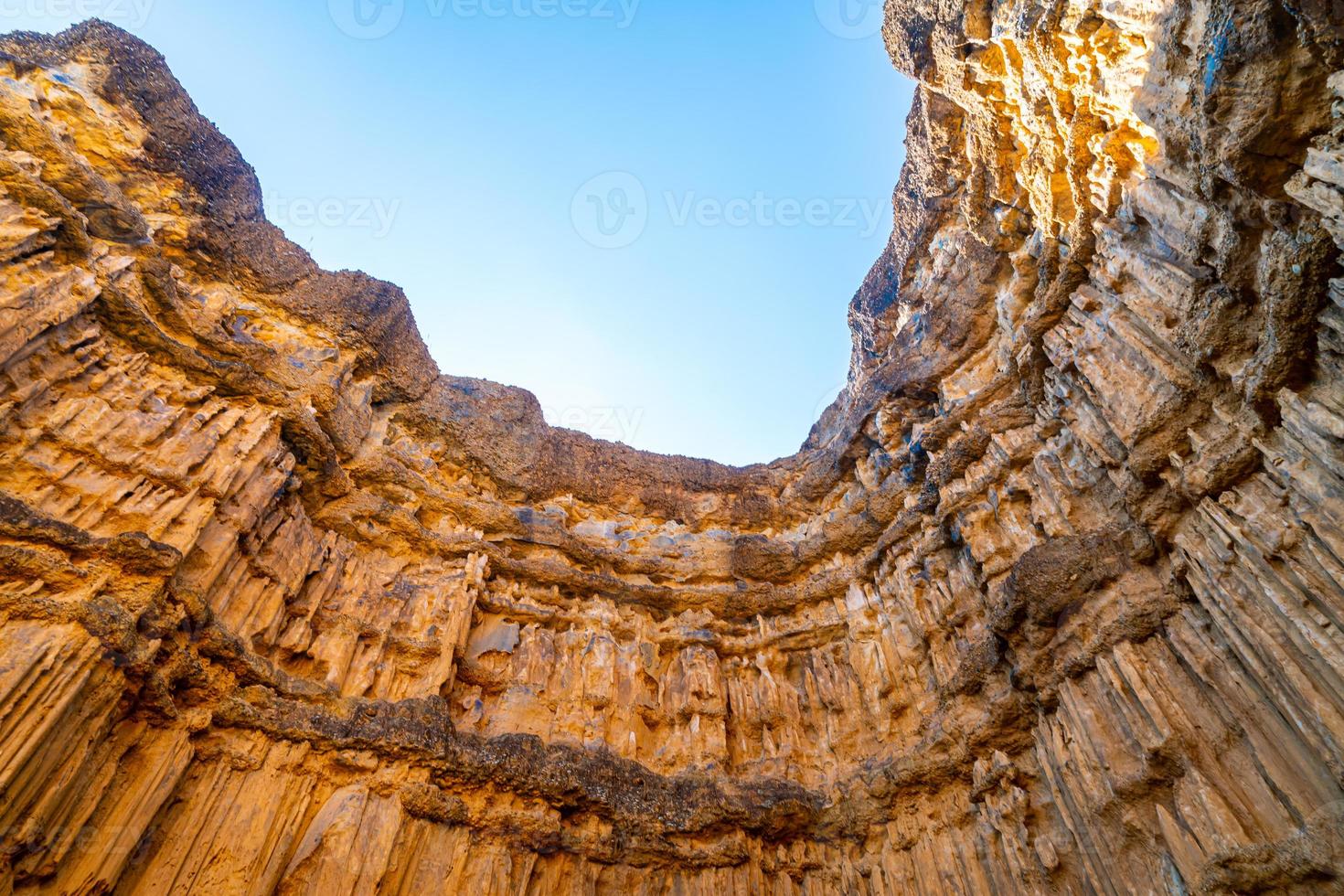 pha chor of de grand canyon chiangmai in mae wang nationaal park, chiang mai, thailand foto