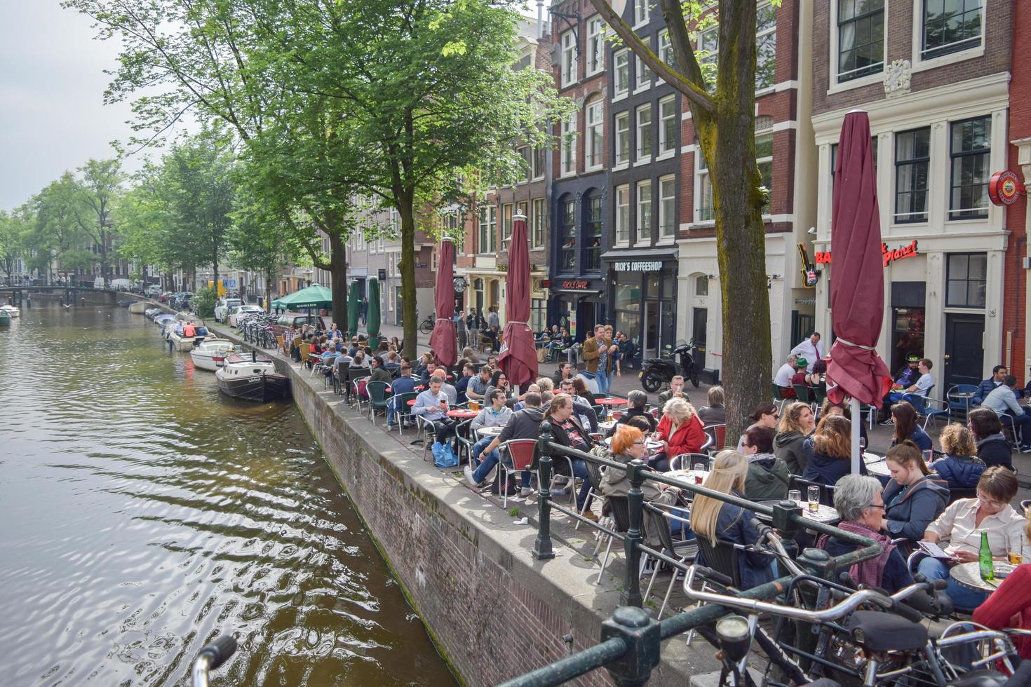 het mooie amsterdam in juni foto