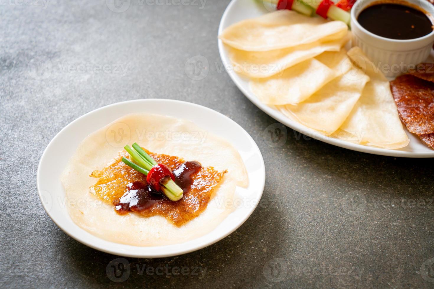 pekingeend - chinees eten foto