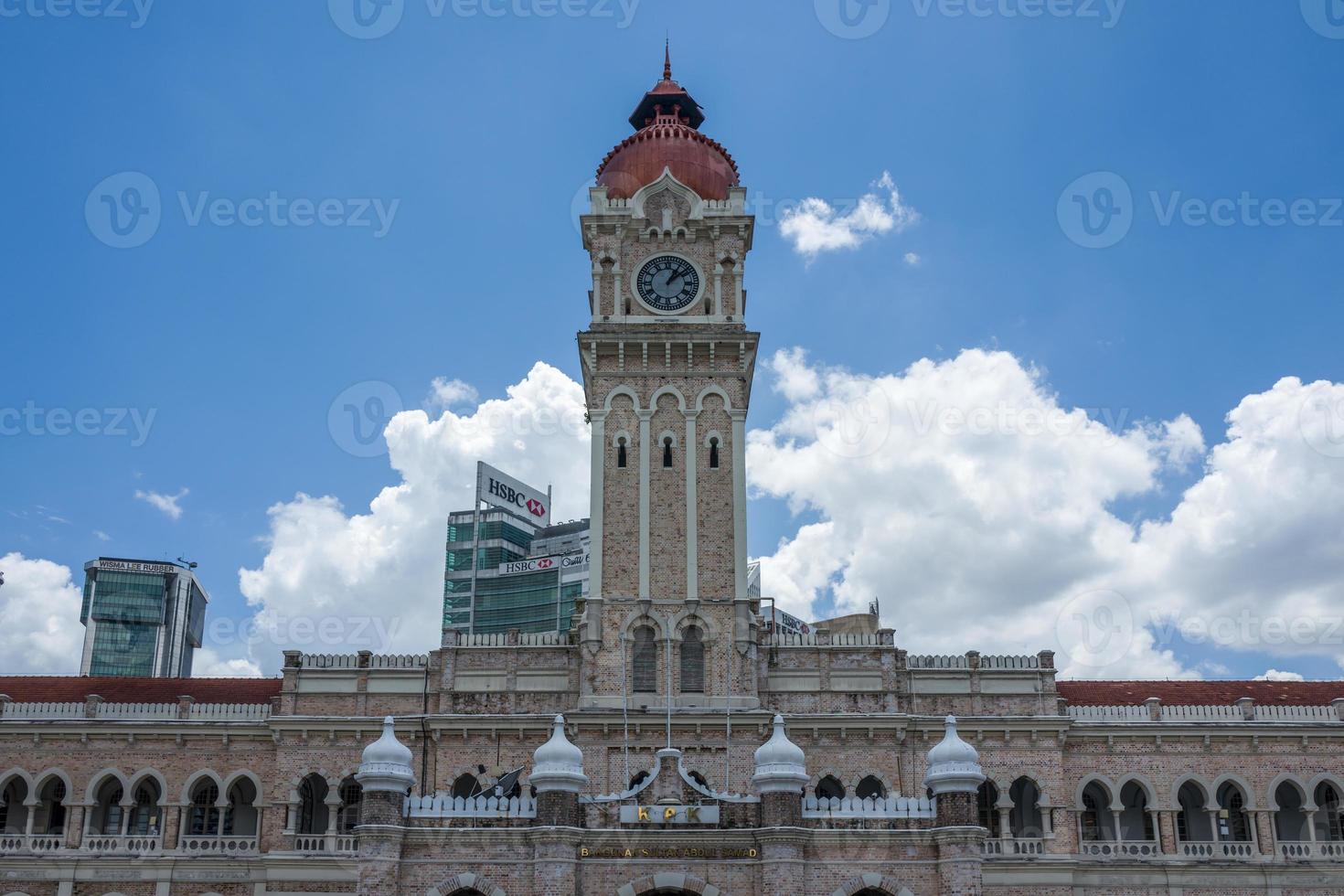 het merdeka vierkante gebouw in Kuala Lumpur in foto