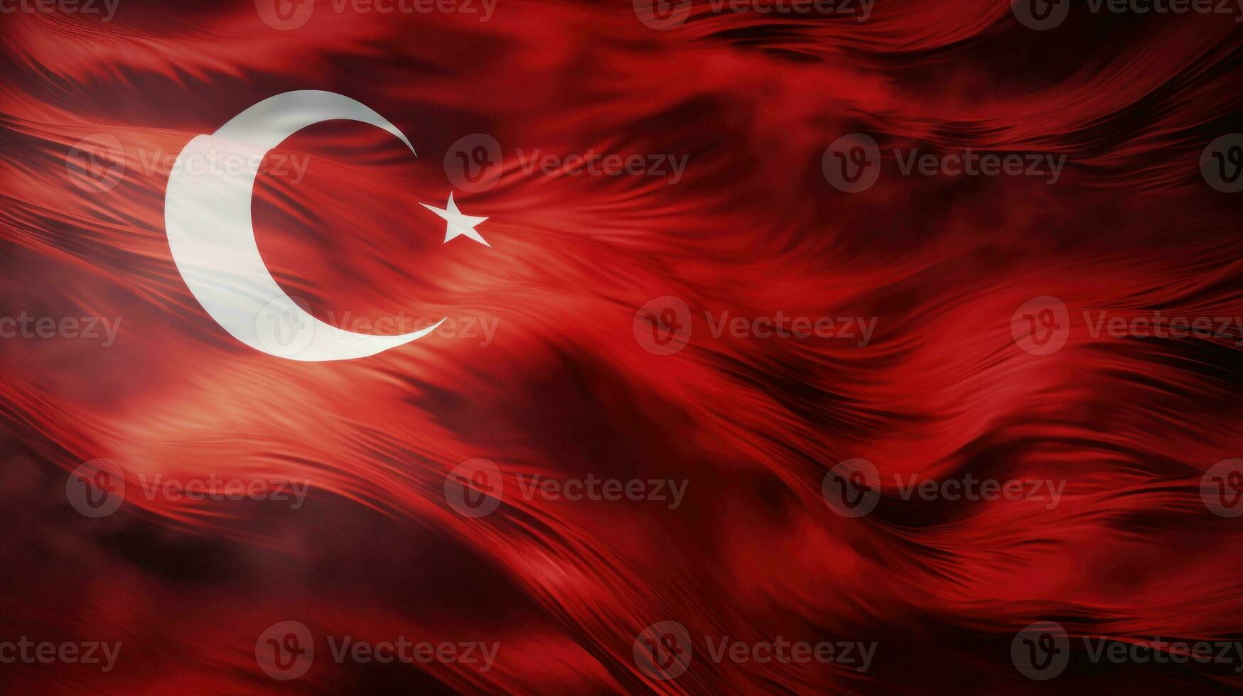 rood Turks vlag foto