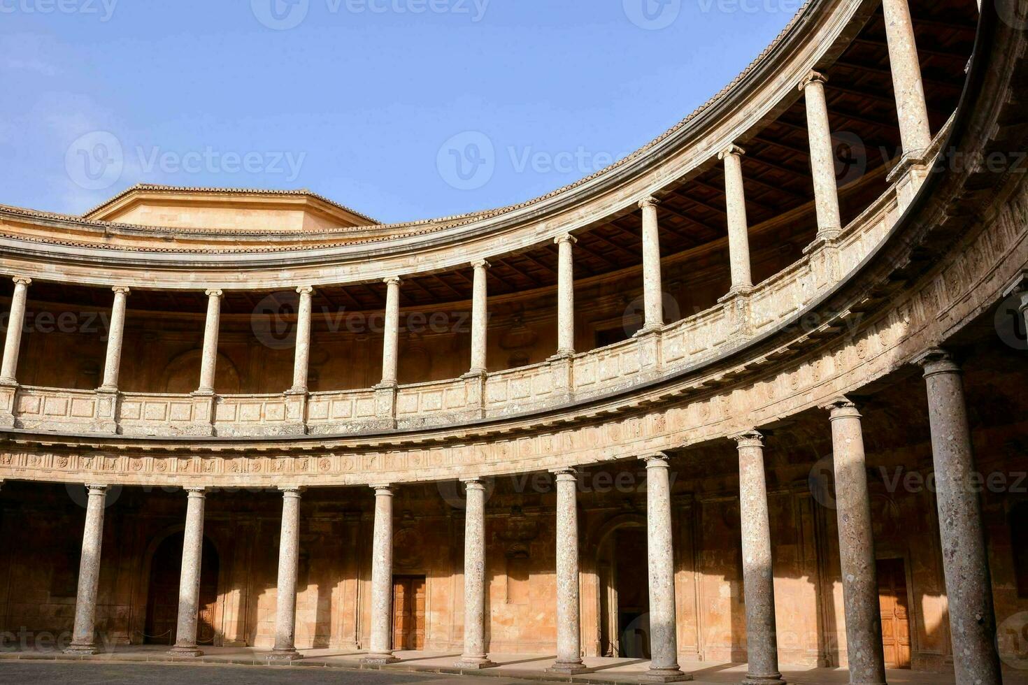 visie van de historisch stad Granada foto