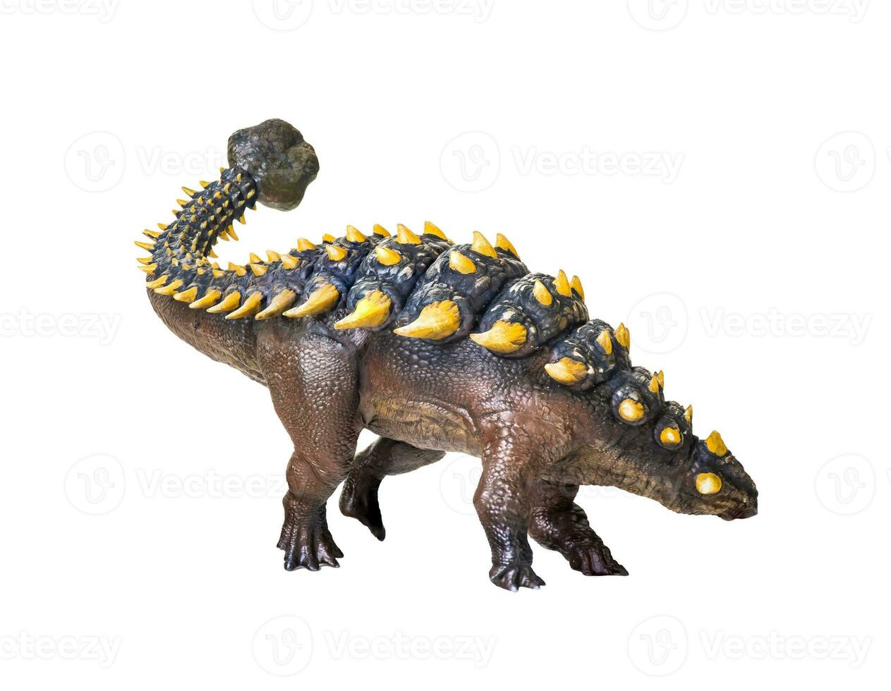 ankylosaurus dinosaurus , geïsoleerd achtergrond foto