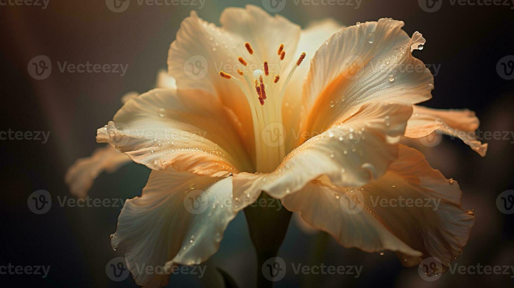 mooi bloem in de tuin generatief ai, ai gegenereerd foto