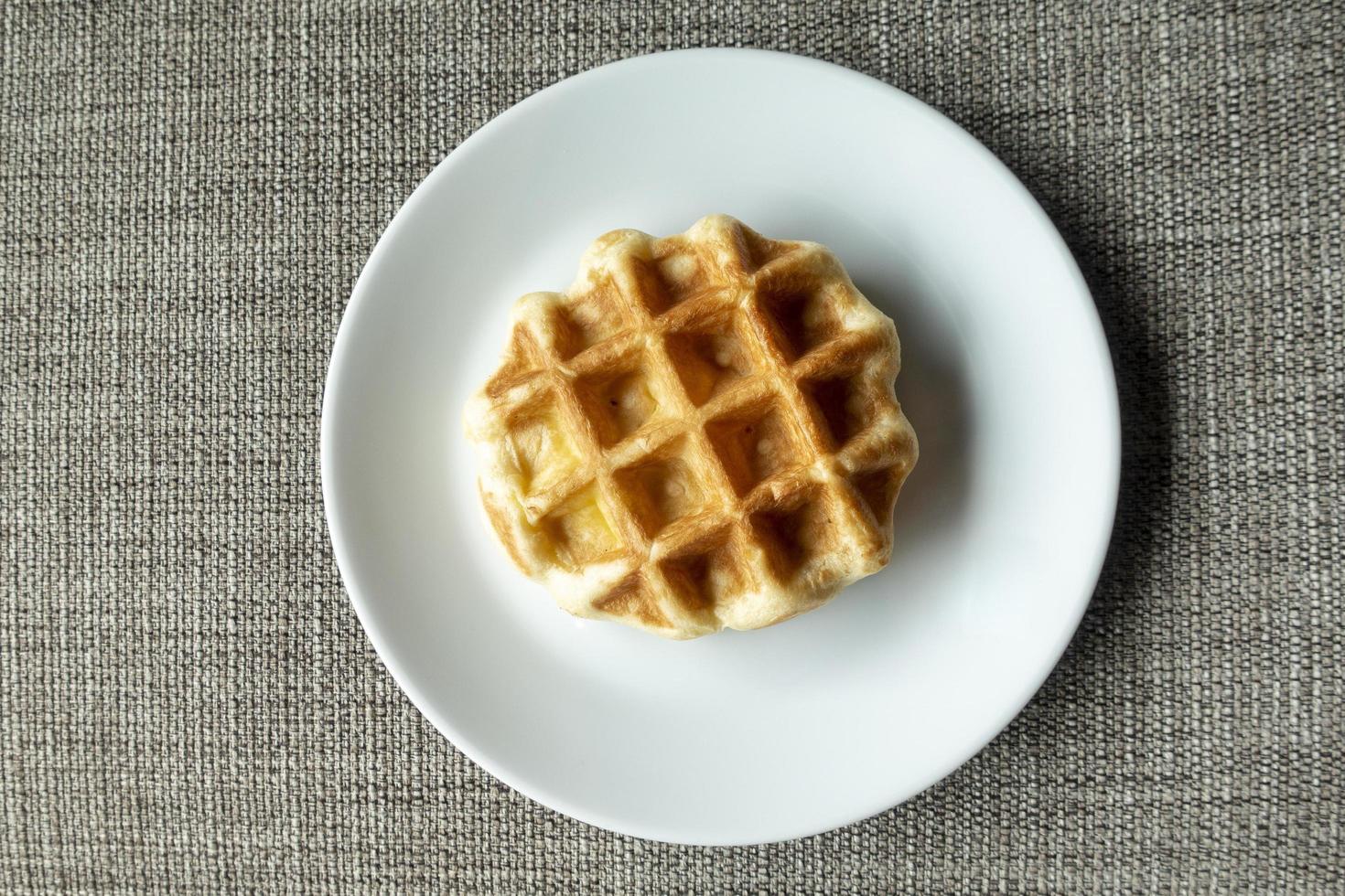 wafel in schotel foto