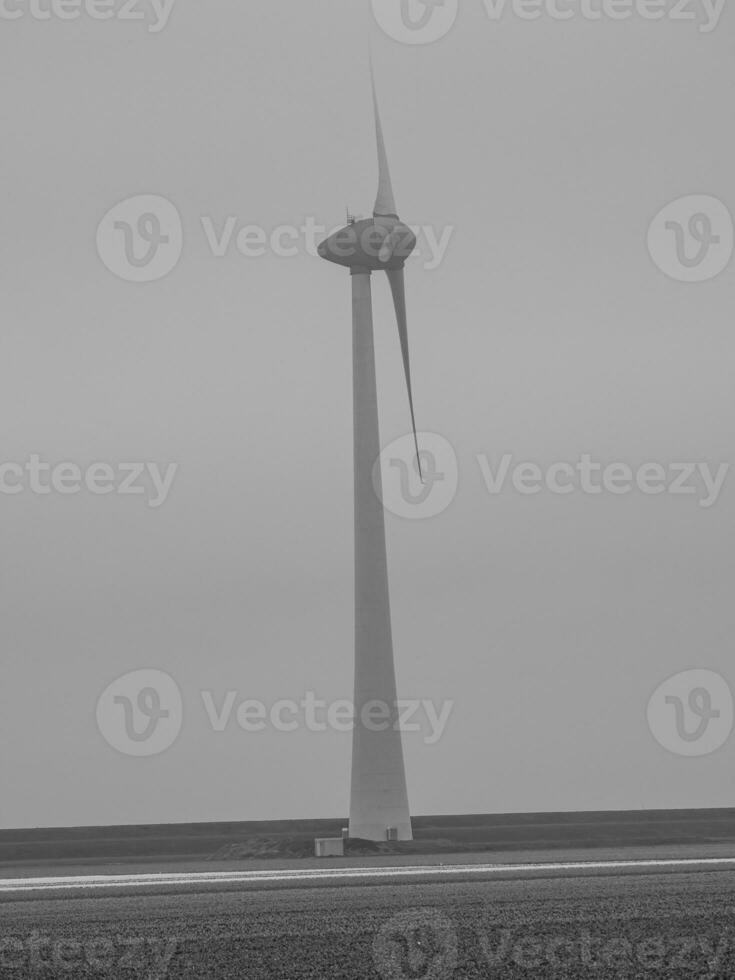 de stad van urk in de Nederland foto