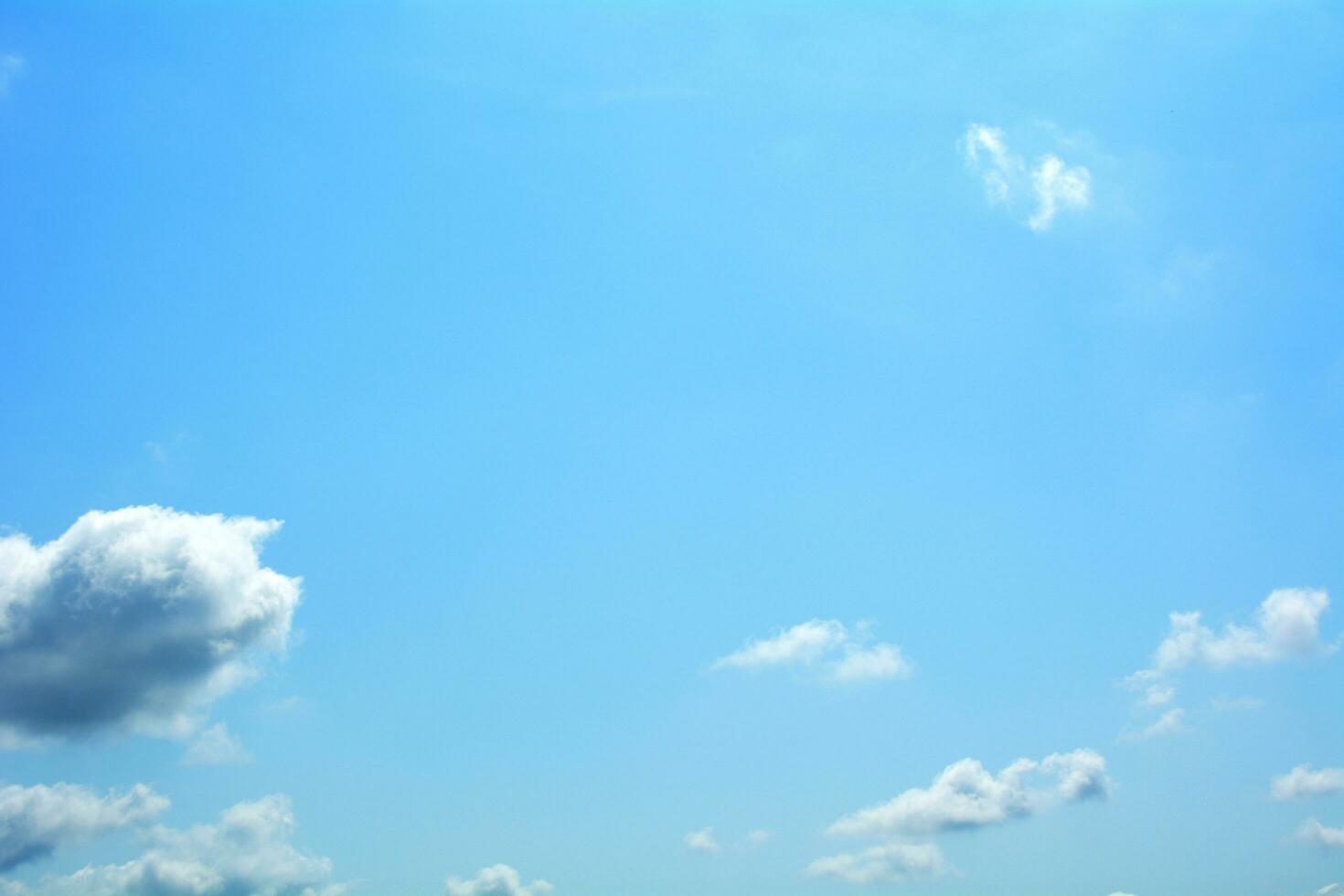 wolken en blauw lucht zo mooi. foto