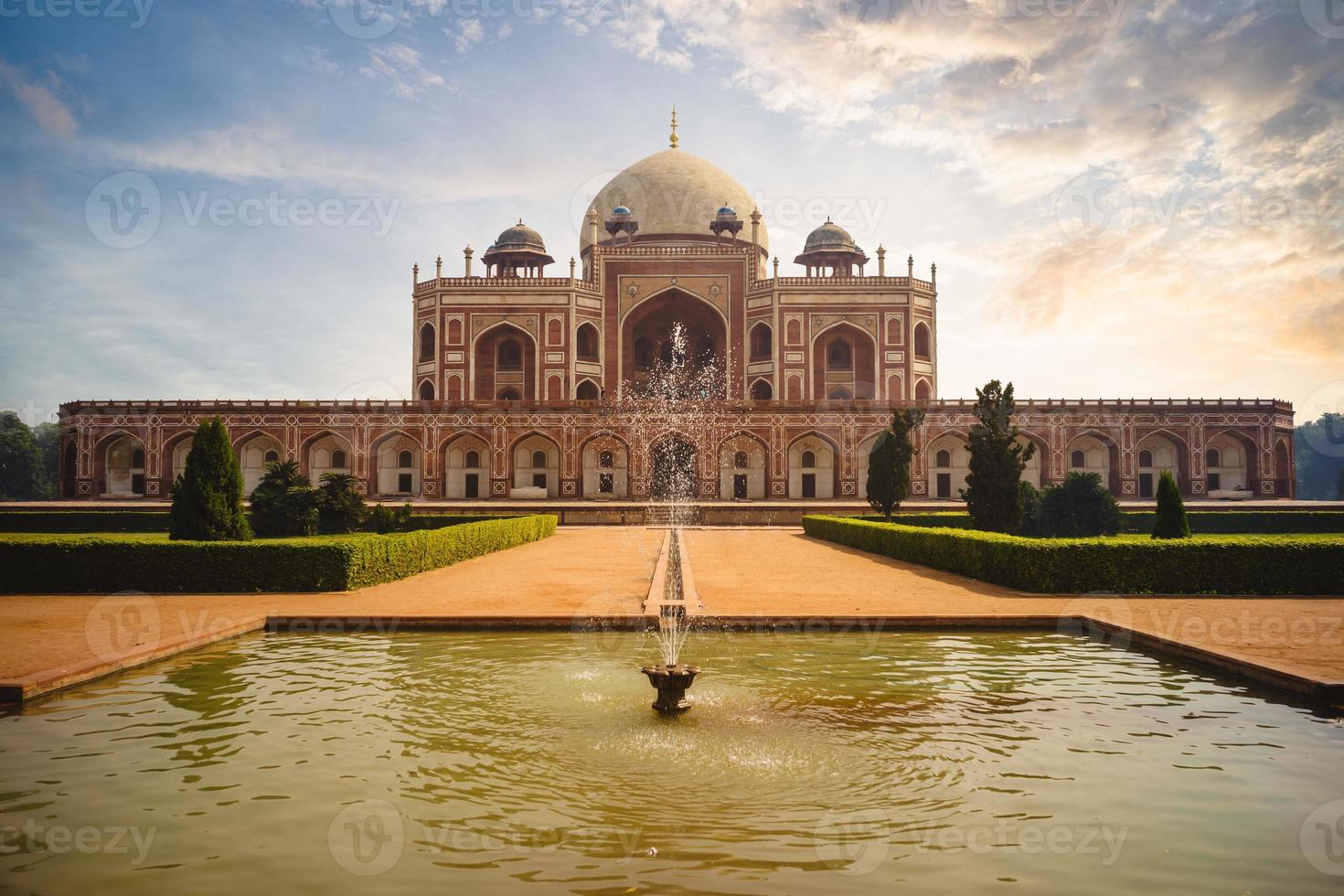 Humayun-tombe in New Delhi, India foto