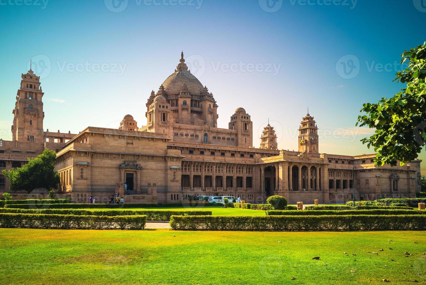 umaid bhawan paleis in jodhpur in india foto