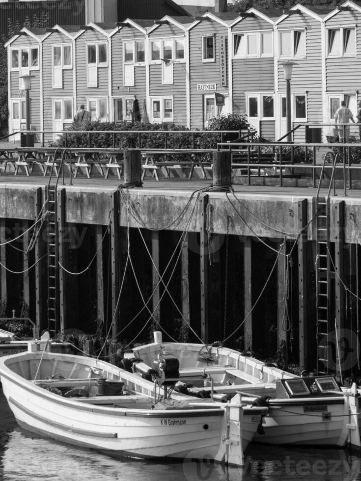 de Duitse eiland van Helgoland foto