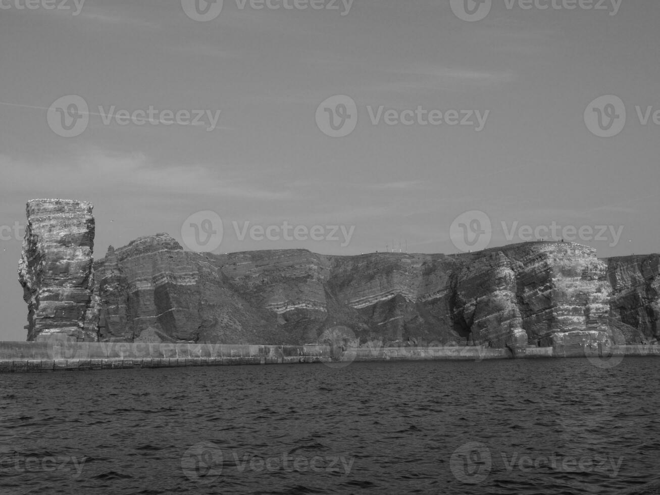 Helgoland eiland in de Noordzee foto