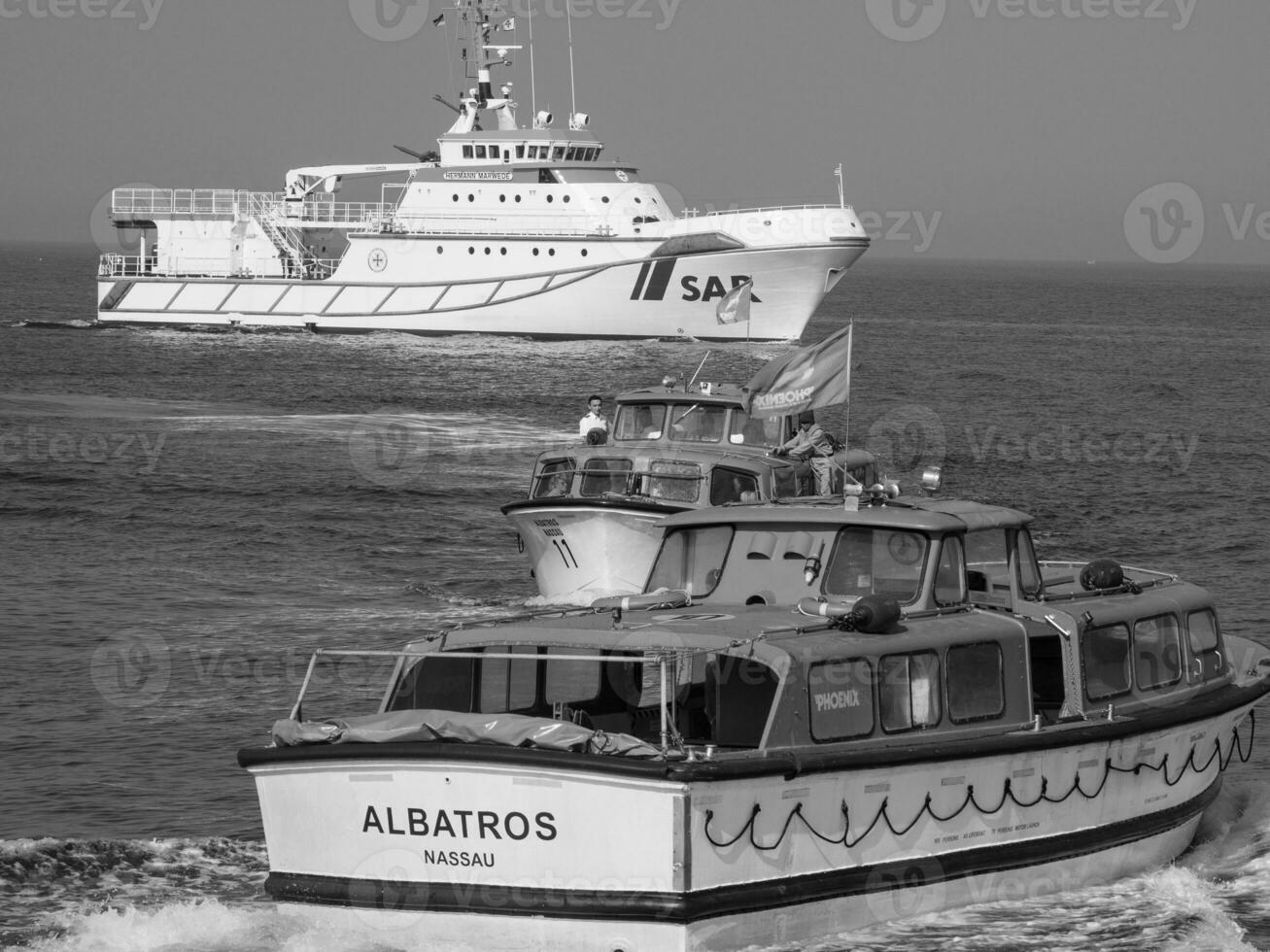 Helgoland-eiland in Duitsland foto