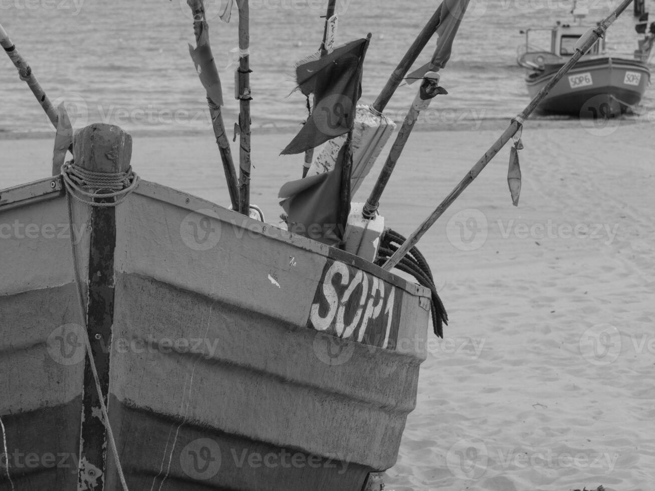 de Oostzee in Polen foto