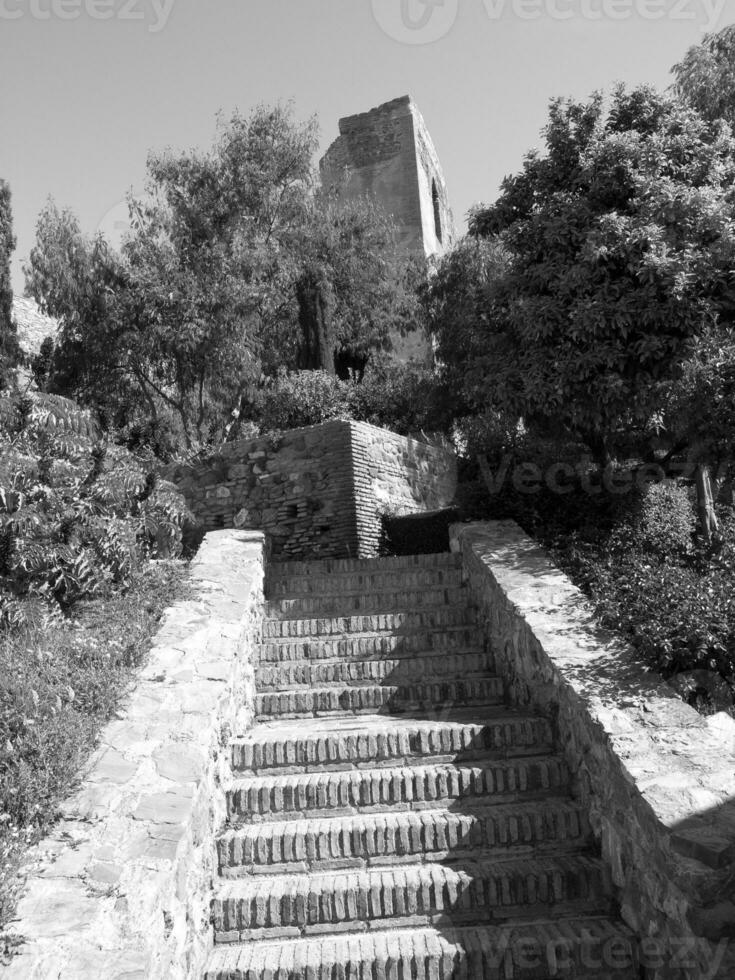 de stad malaga in spanje foto