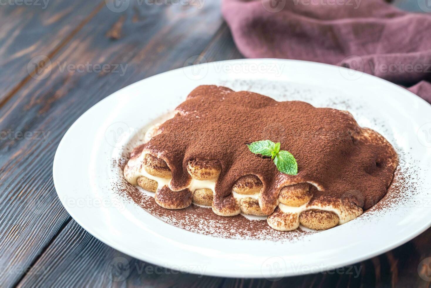 portie tiramisu foto