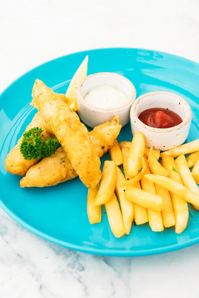 Fish and chips foto