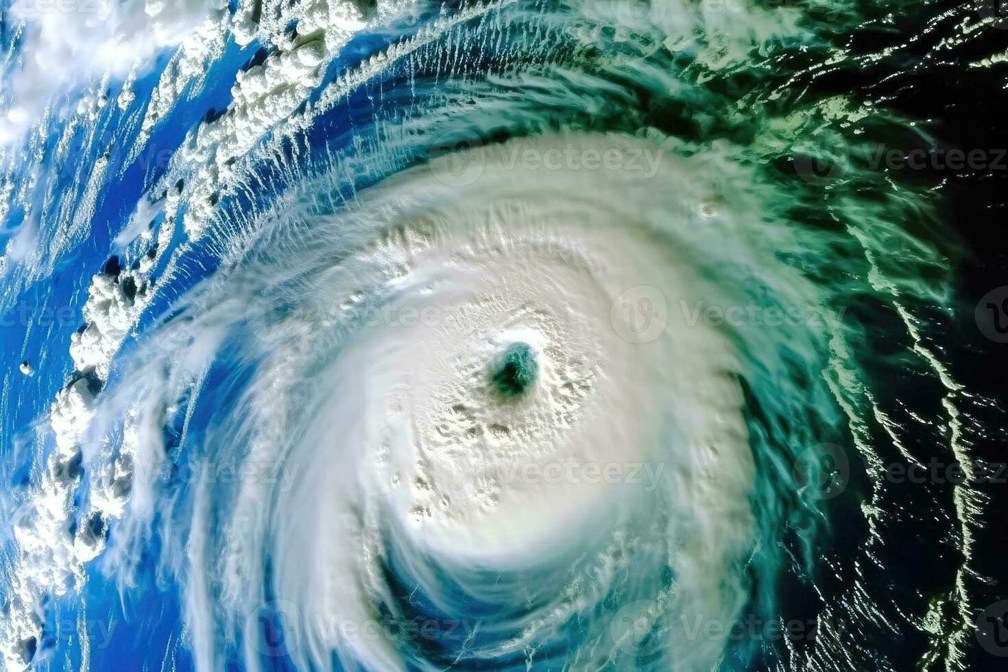 tropisch cycloon vorming - generatief ai foto