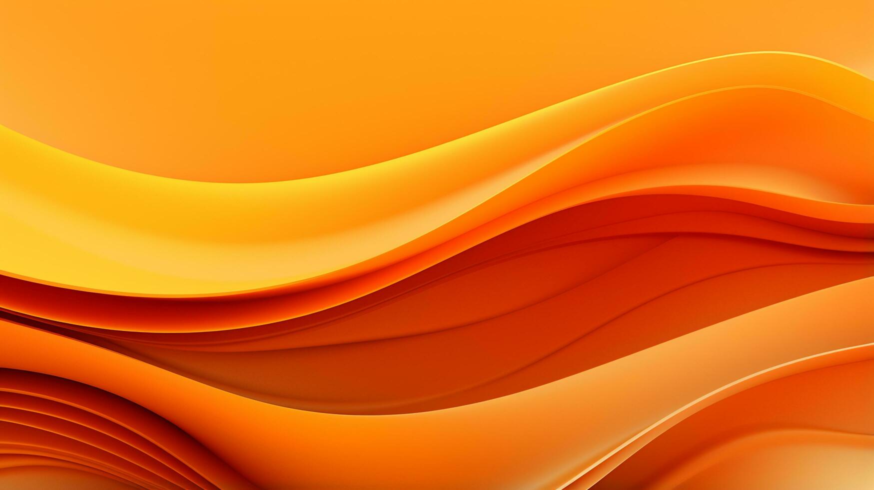 3d oranje abstract Golf achtergrond foto