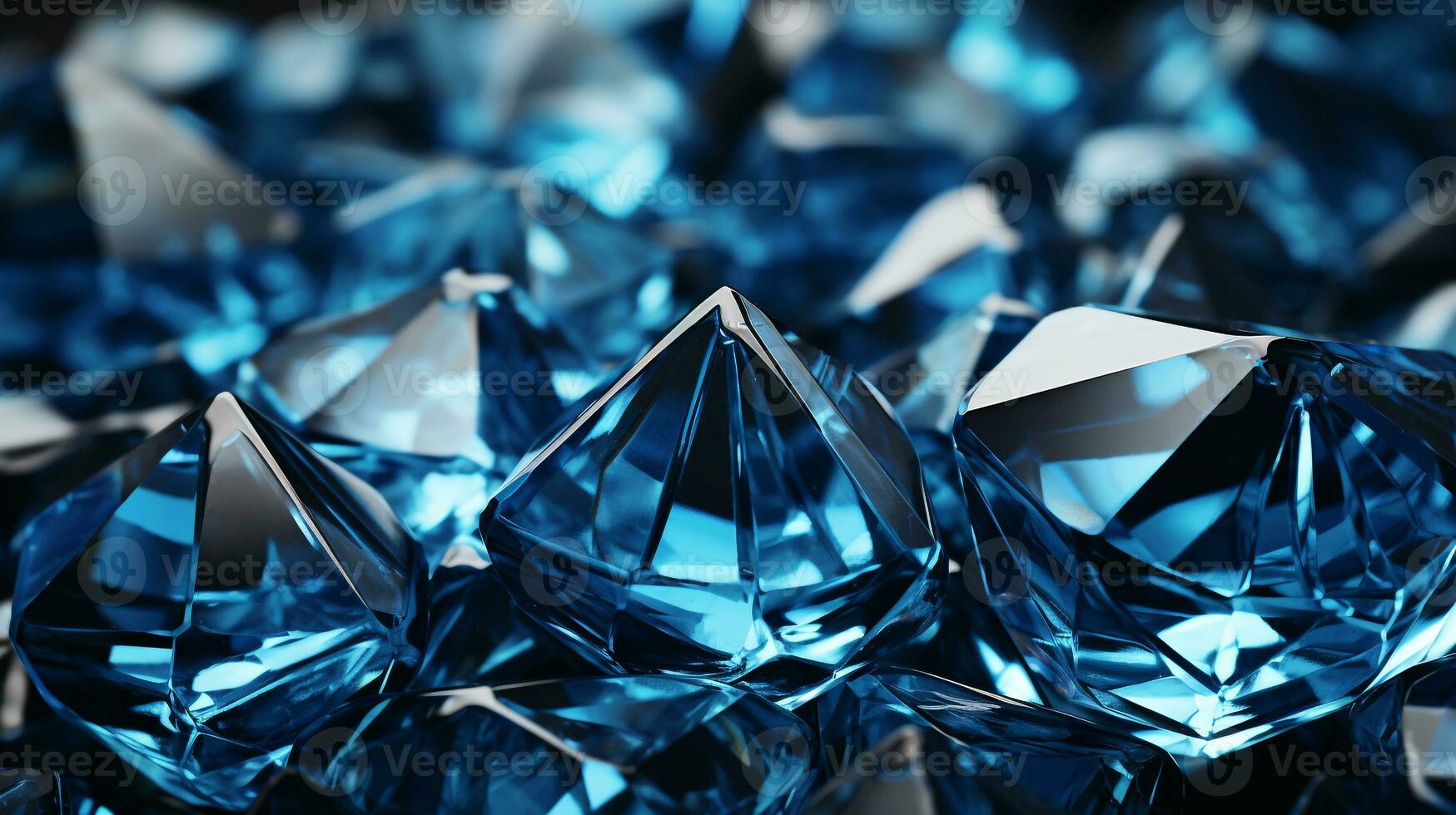 sprankelend blauw diamant achtergrond foto
