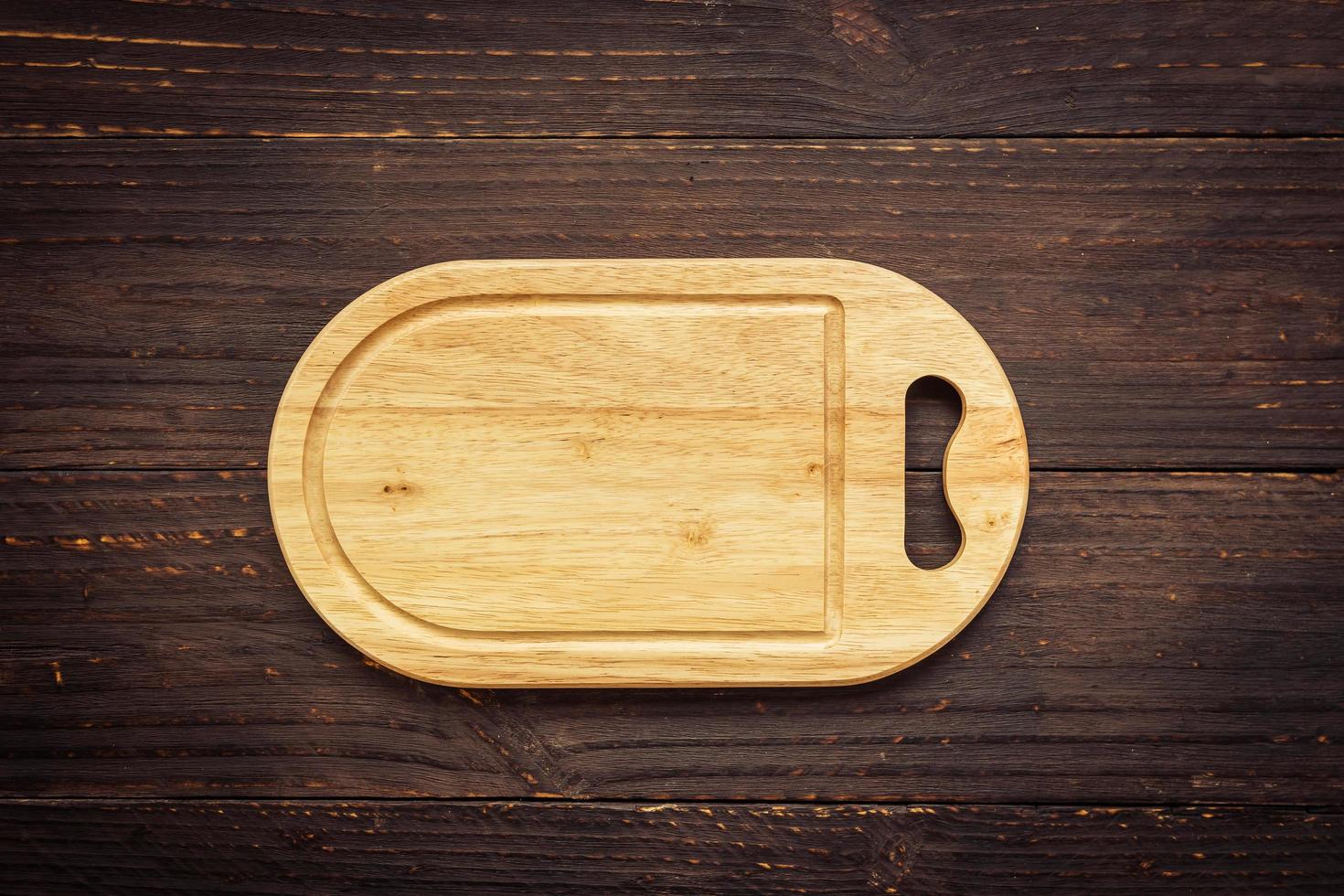 houten snijplank foto