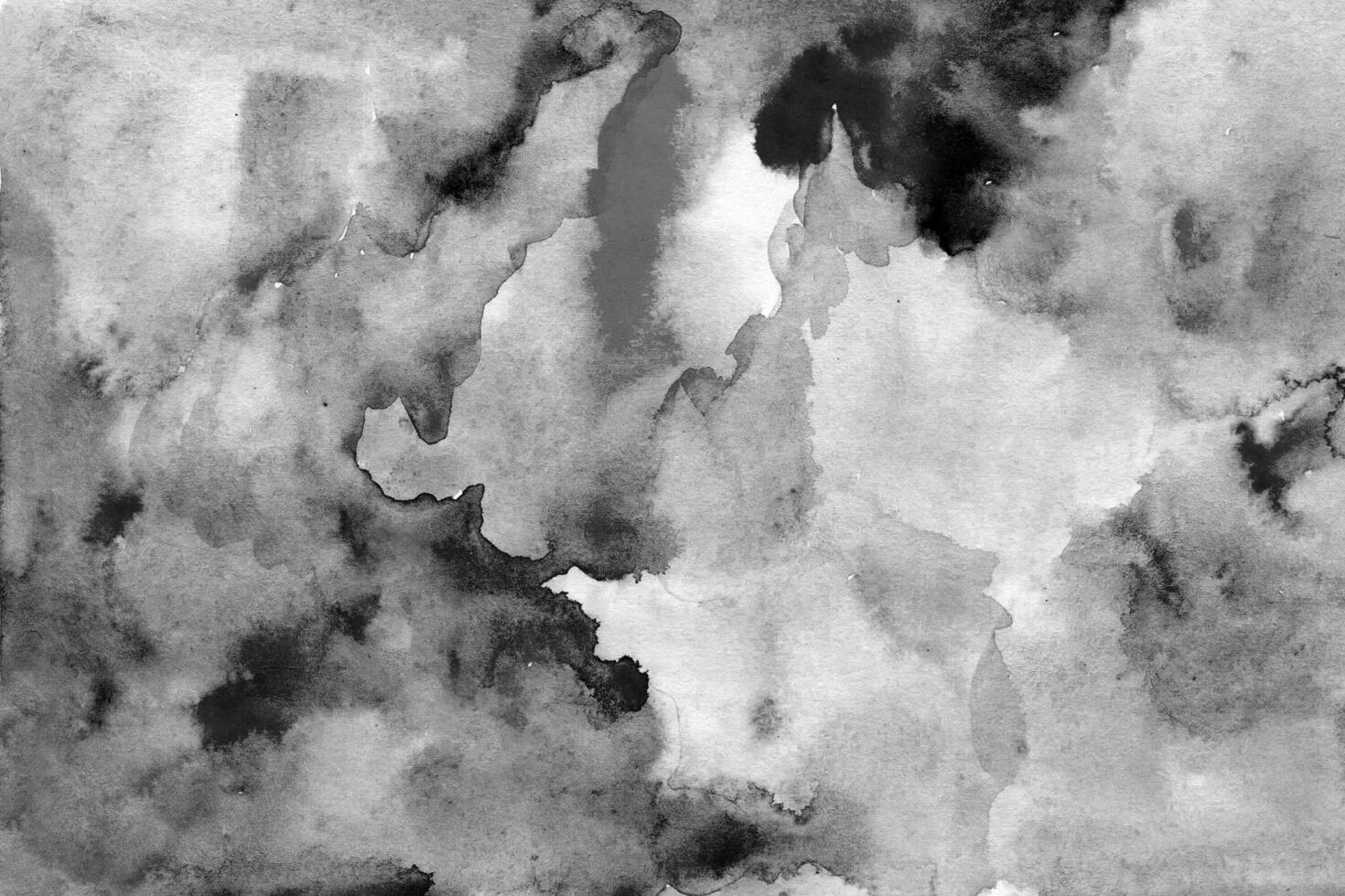 zwart en wit waterverf structuur foto