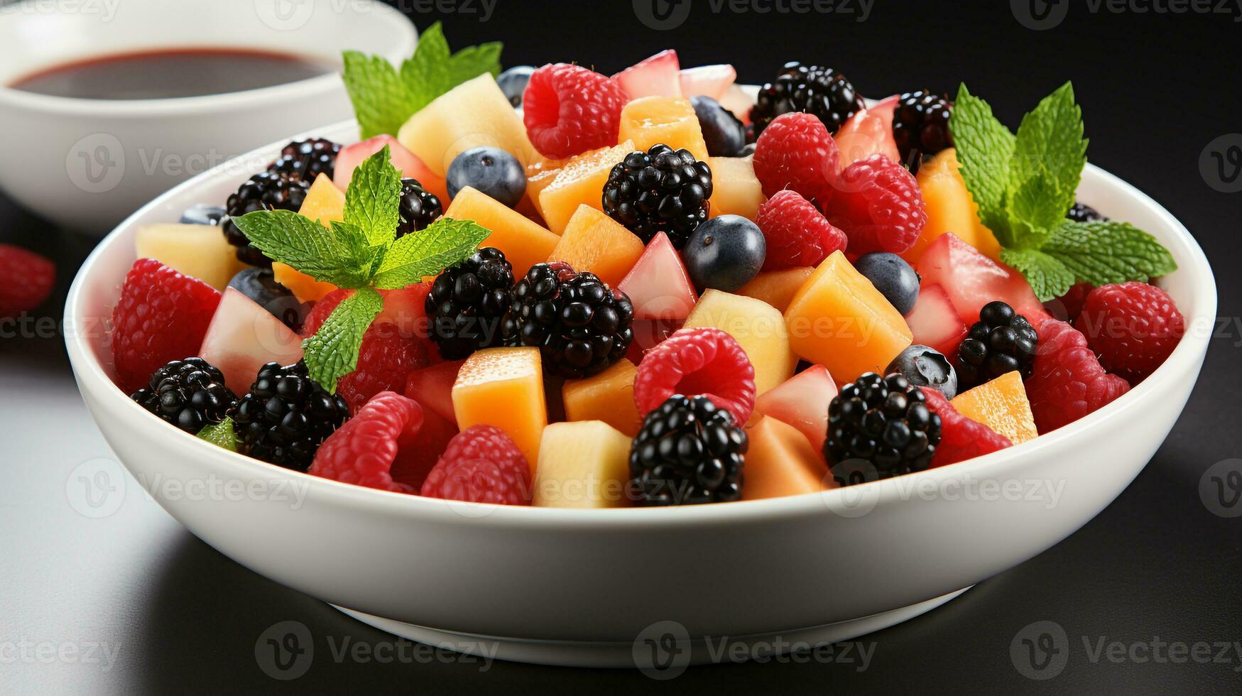 vers en zoet fruit salade foto