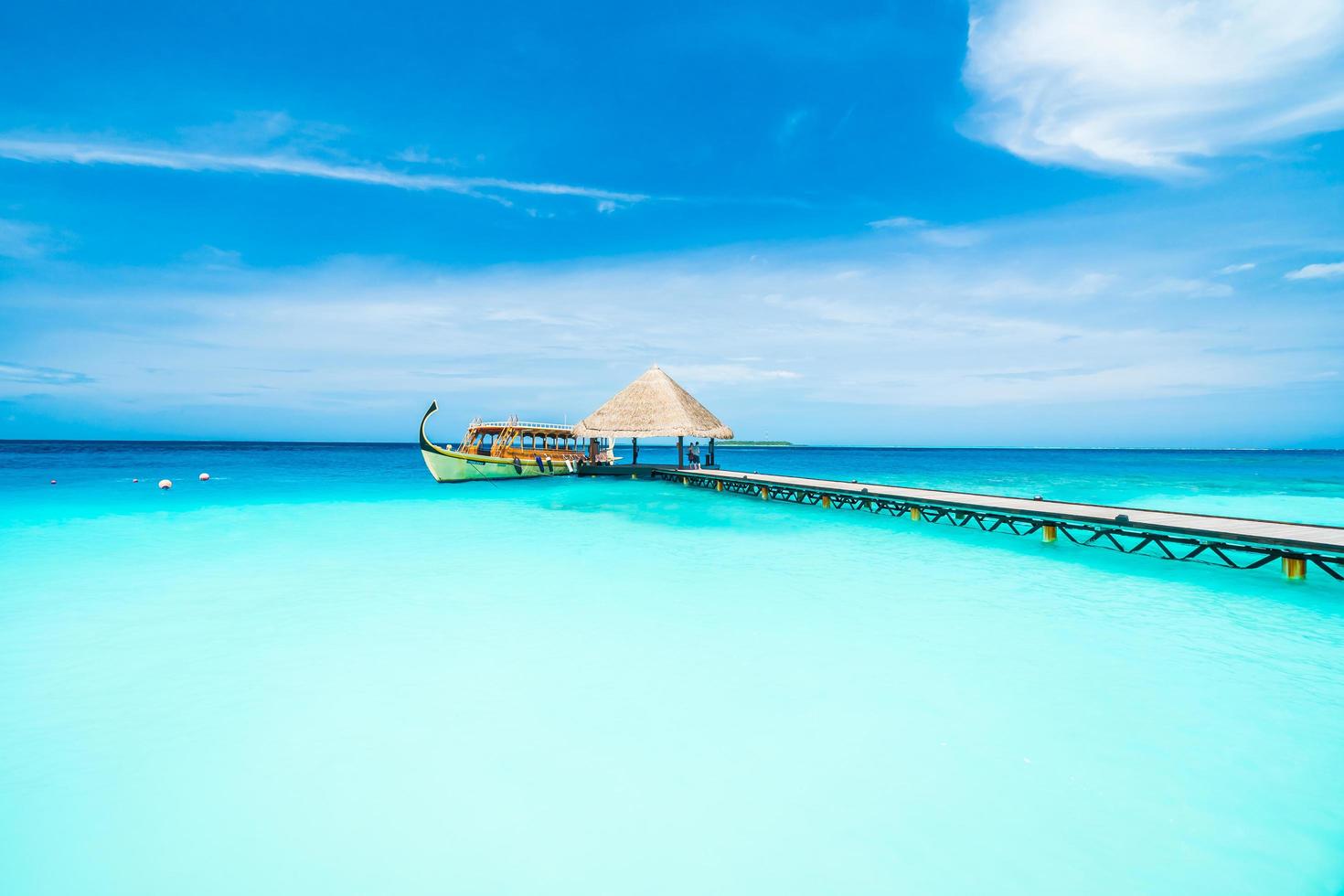 prachtige maldiven eiland foto